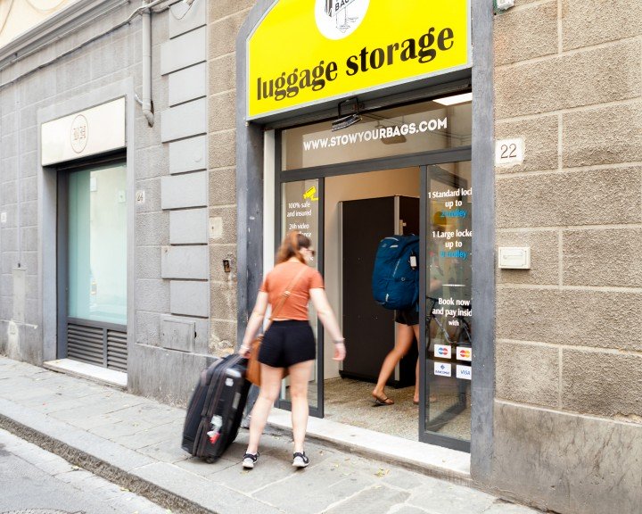 Stow your bags - Entrata | FIRENZE | Via dell'Albero 22 | Firenze Stazione S.Maria Novella